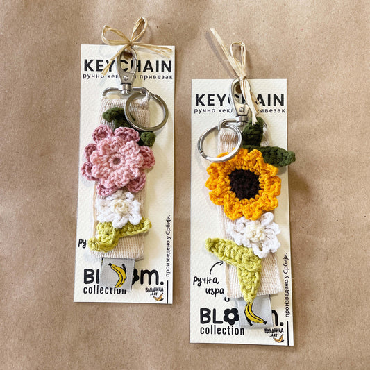 BLOOM. - Keychain - Ručno rađen provezak