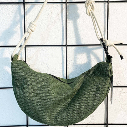 Banana torbica - Bloom kolekcija Zelena - Bananica.art