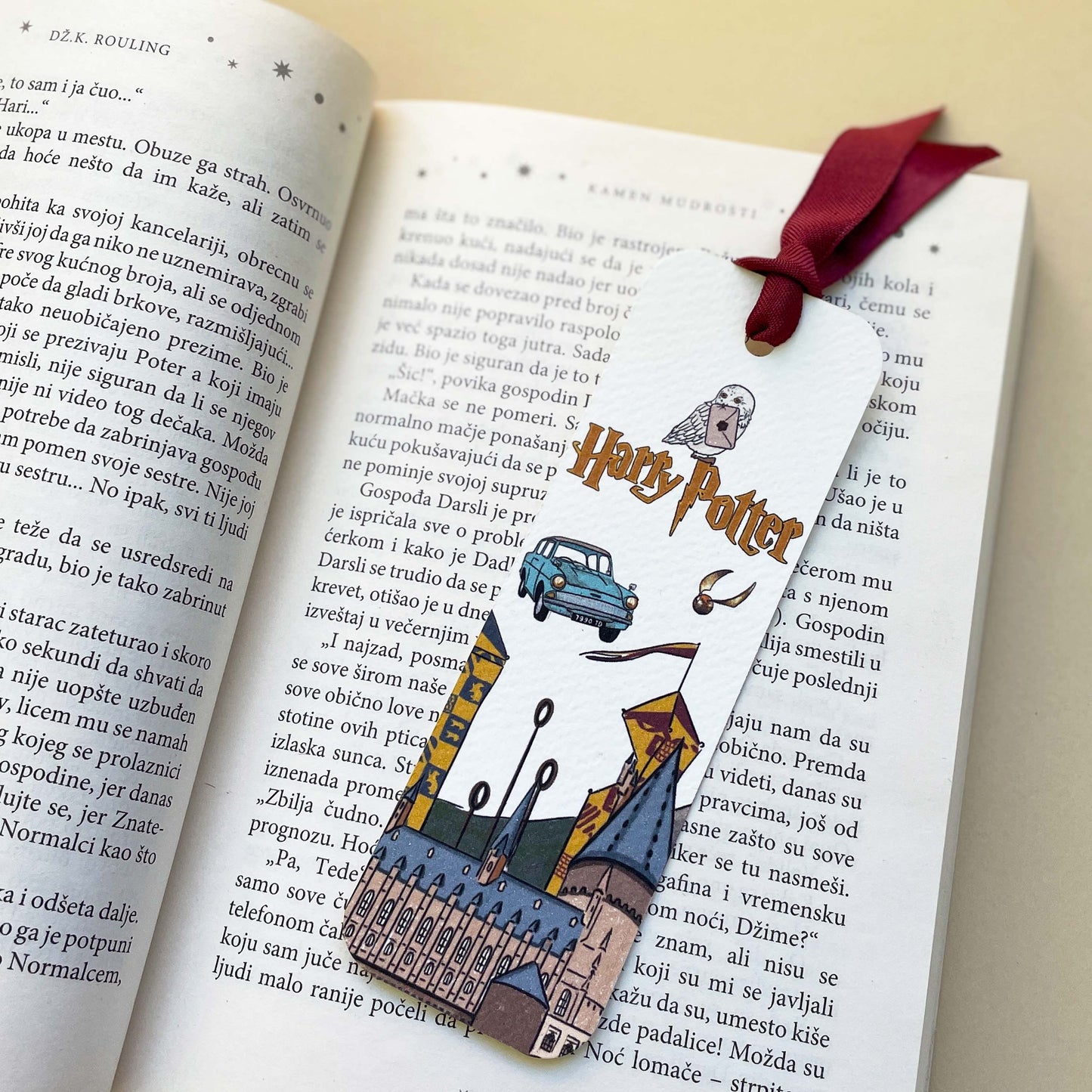 Bookmarker - Harry Potter - Bananica.art