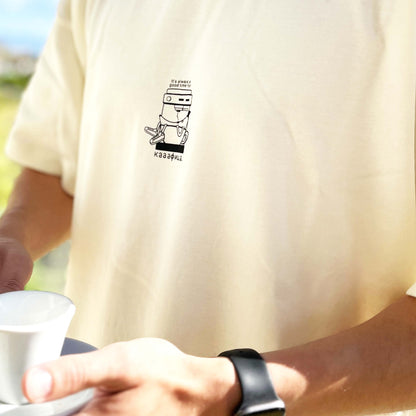 Oversized majica - Kafica - Bananica.art