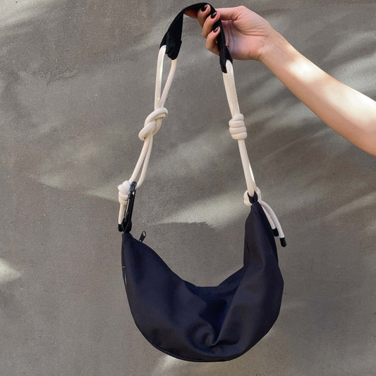 Banana torbica - Midnight Black - Bananica.art