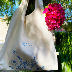 Flowers Tote Bag - Rasti i raduj se.