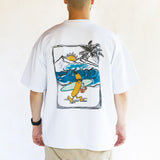 Bananica T-Shirt - Surf Banana - Oversized, Unisex