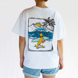 Bananica T-Shirt - Surf Banana - Oversized, Unisex